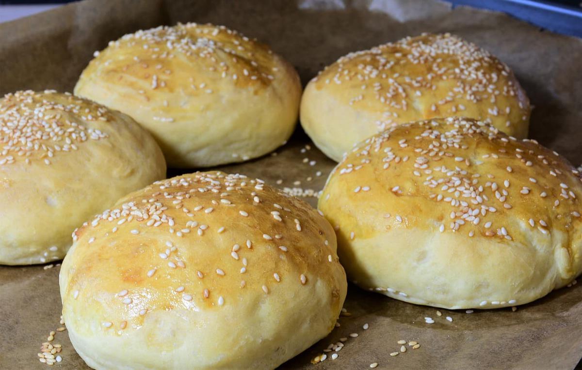 pan hamburguesa casero