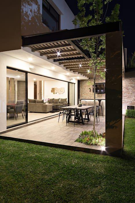 Modelos de terrazas modernas con toque tradicionales