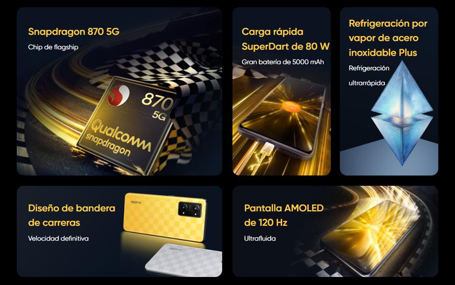 Realme GT Neo 3T - Hardware y características