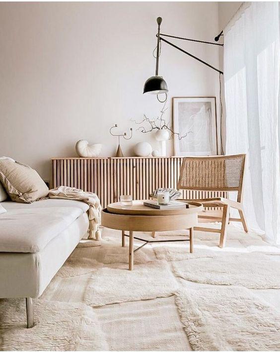 Colores para interiores estilo japandi