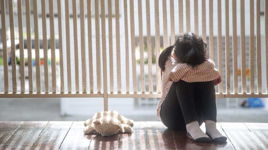 Características de la depresión en niños