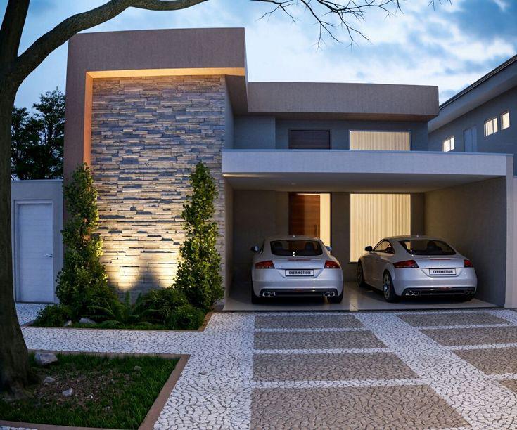 Materiales para elevaciones frontales de casas