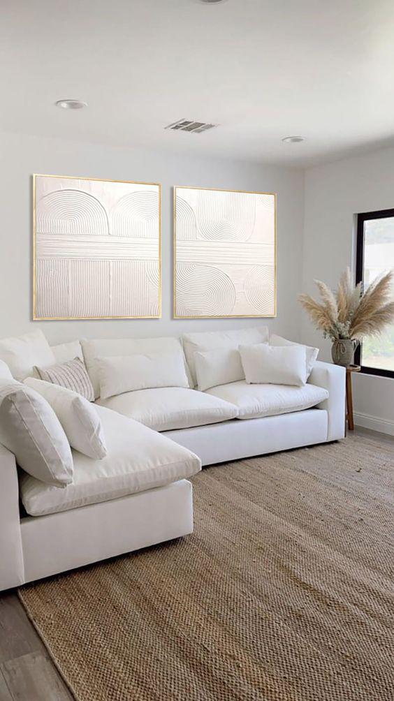 Interiores en color blanco