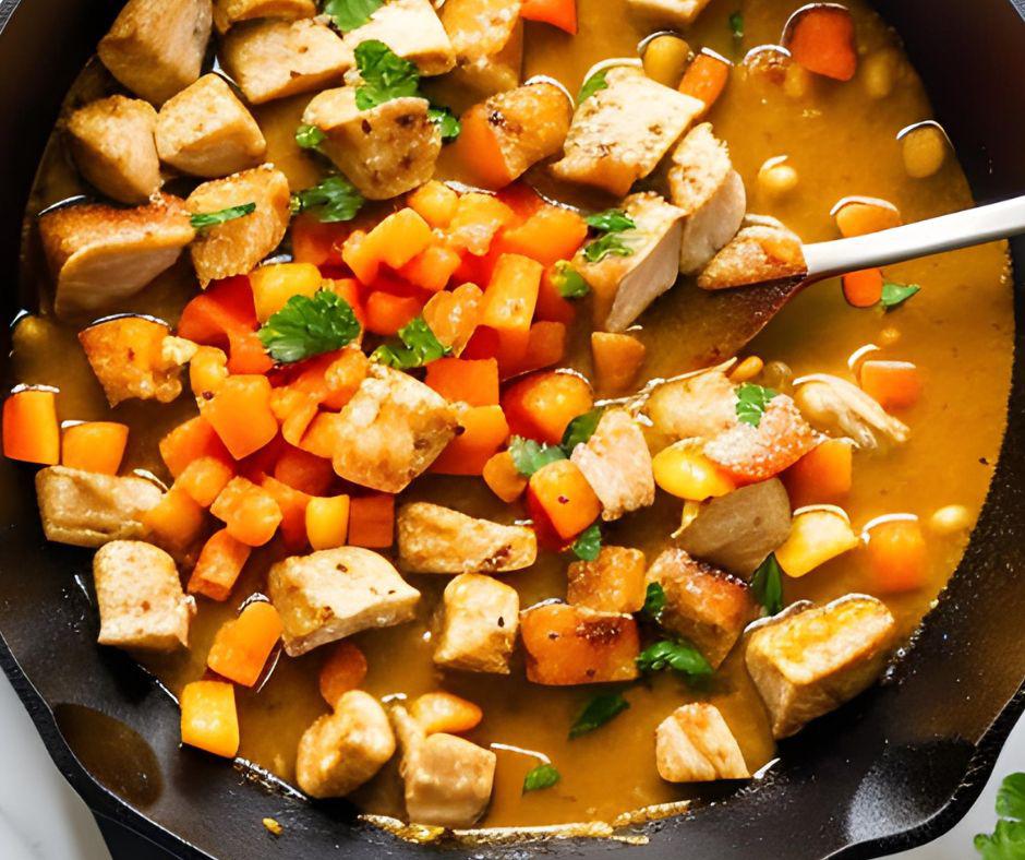 preparacion pollo a la naranja