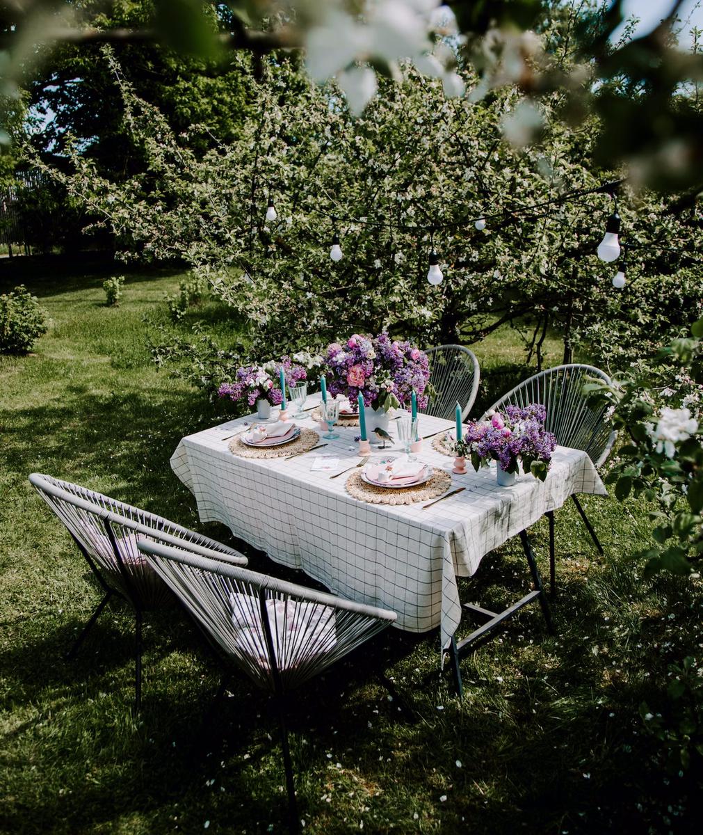 Decora la mesa para una fiesta en el jardín este verano ¡4 ideas geniales! 2