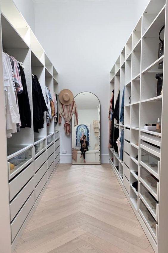 Pisos e instalaciones para closet