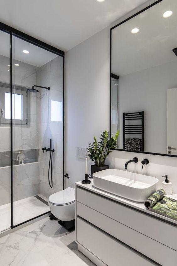 Lavamanos con mezclador integrado