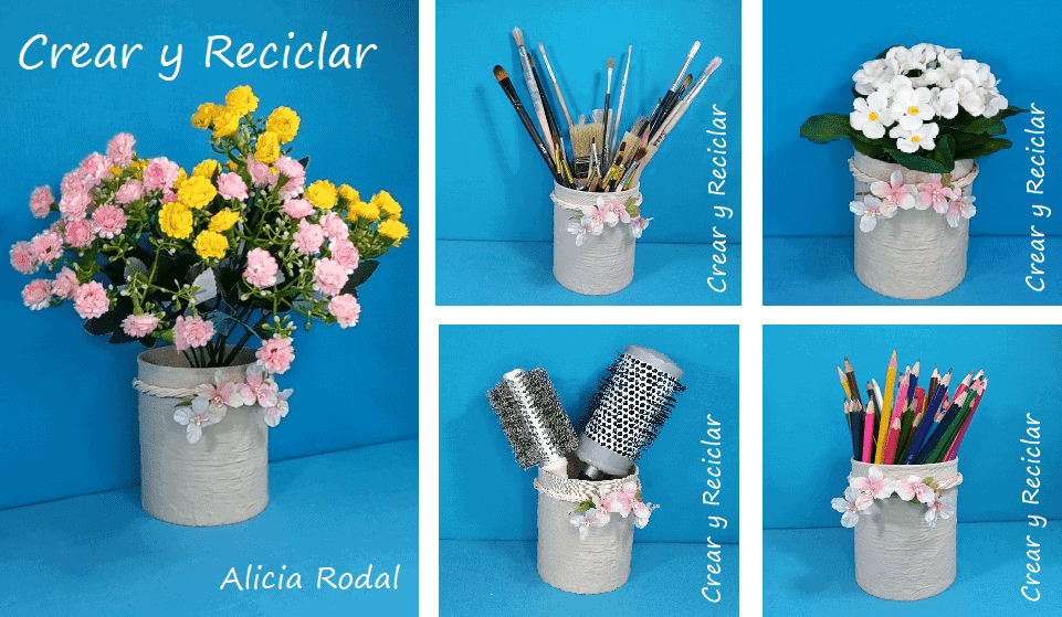 ¿Quieres aprender una manera fácil y muy creativa de decorar latas? En este tutorial te voy a enseñar ideas con latas de aluminio. Estas son manualidades fáciles para reutilizar latas. Con ella podemos hacer una linda decoración para nuestra casa, para vender o regalar. DIY