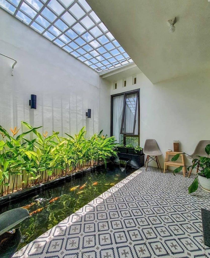 Instala un diseño de piso moderno y llamativo