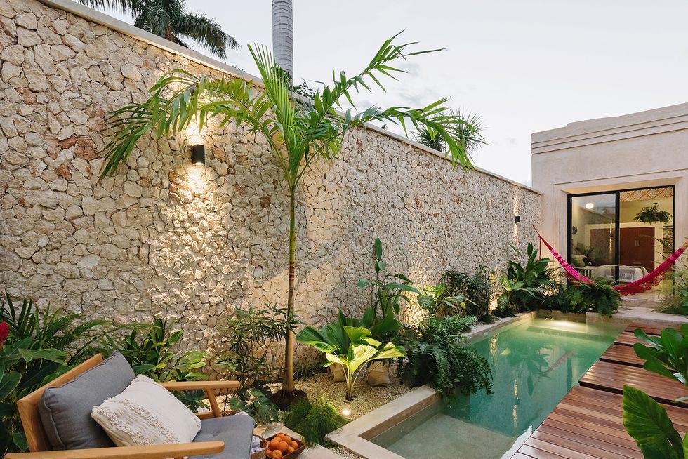 Muros de piedra para casas modernas