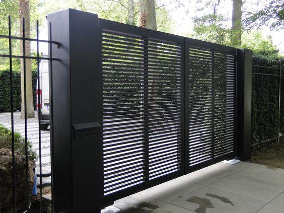 Cerca eléctrica para casas con estilo