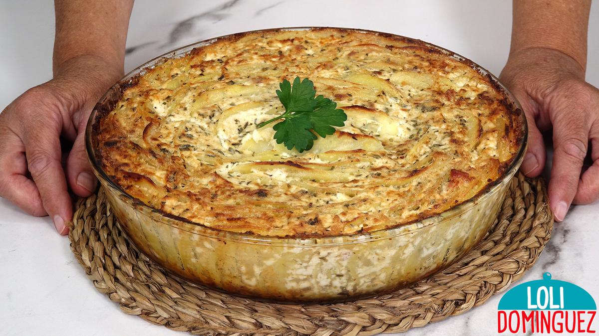 PATATAS (PAPAS) A LA CREMA. Una receta fácil para disfrutarla como guarnición de carne o pescado o simplemente como primer plato, quedan las patatas tiernas y jugosas