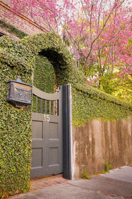 Ideas de puertas para jardín estilo rústico