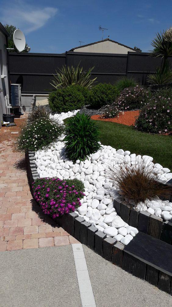 Estanques de piedra blanca