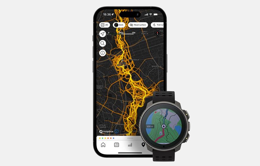 Suunto Vertical - Mapas