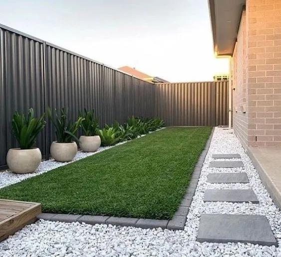 Ideas para crear un hermoso jardín lateral