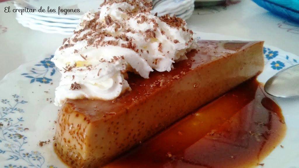 flan de galletas
