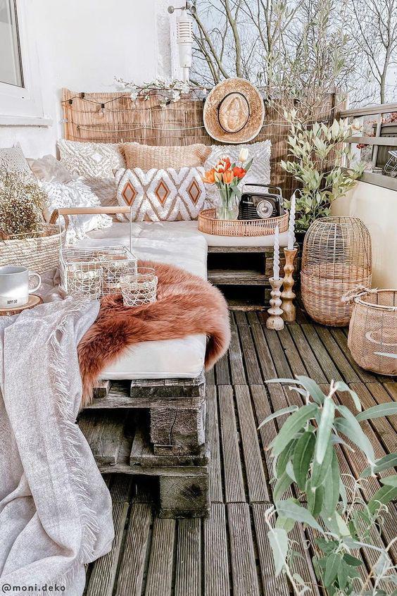 Accesorios decorativos para jardines estilo boho