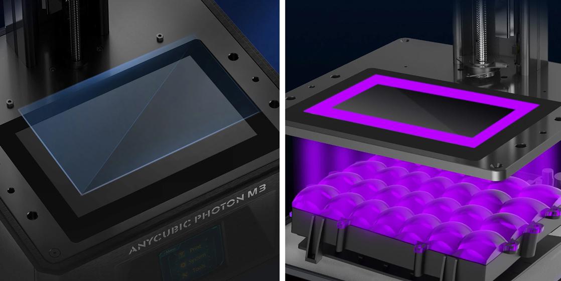 Anycubic Photon M3 - Pantalla