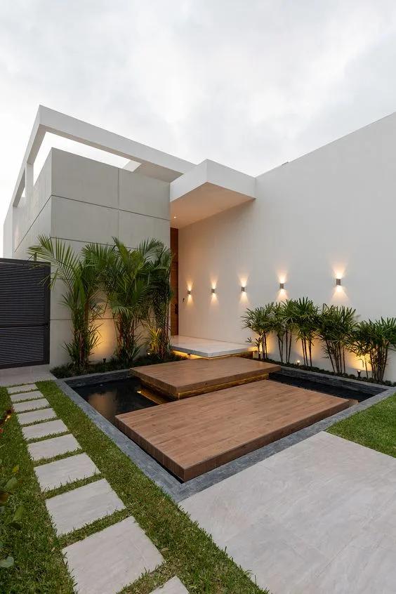 Caminos de entradas modernas