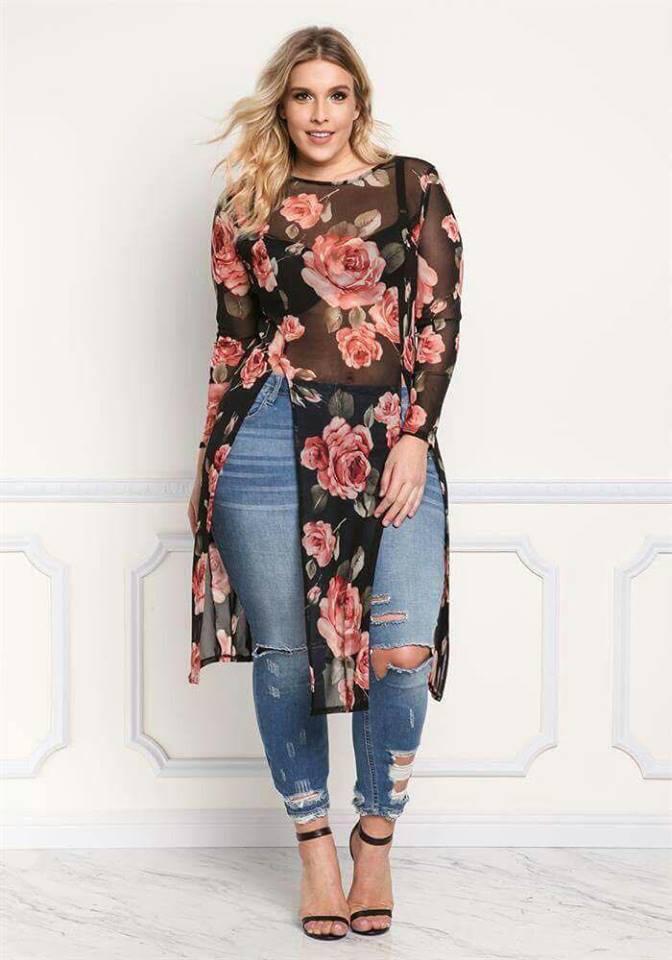 blusas negras para mujer