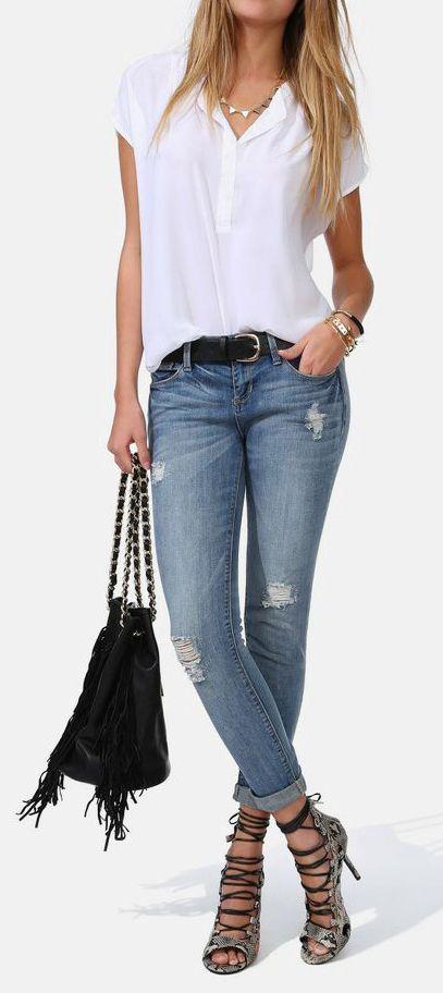 Blusas casuales de moda para mujeres