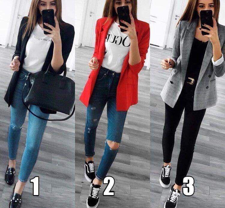 Outfits casuales con blazer para mujeres de 40 o más