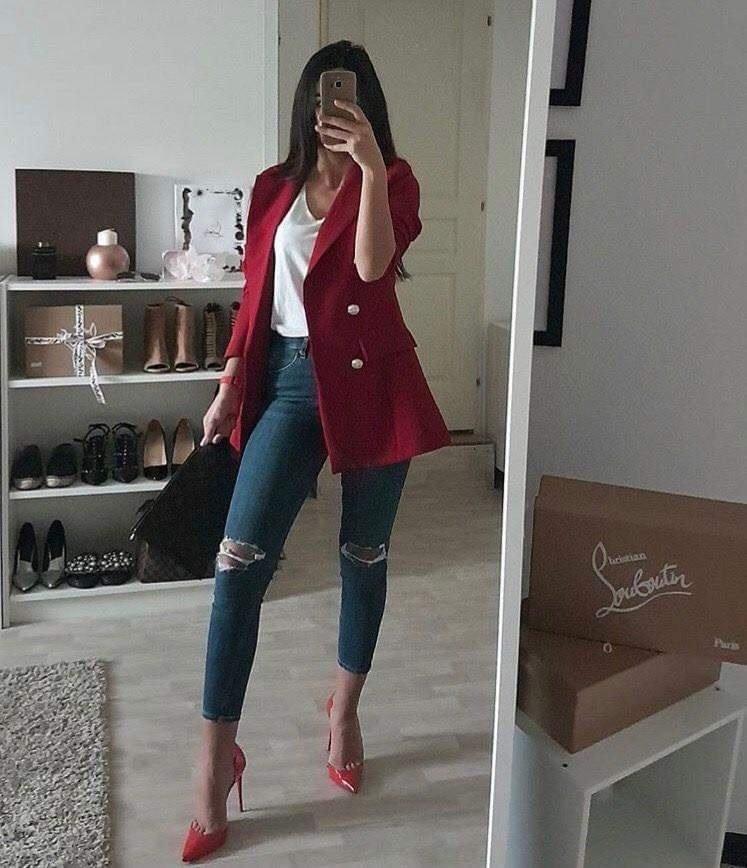 Outfits casuales con blazer para mujeres de 40 o más