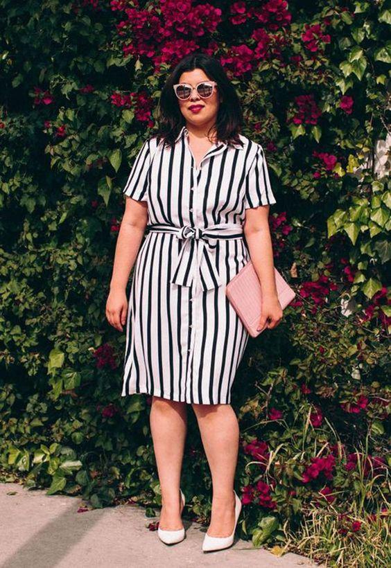 Vestidos de moda para mujeres maduras gorditas