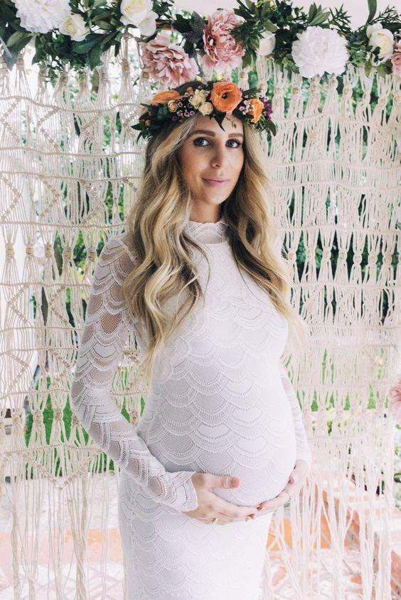 Vestidos para baby shower de niña