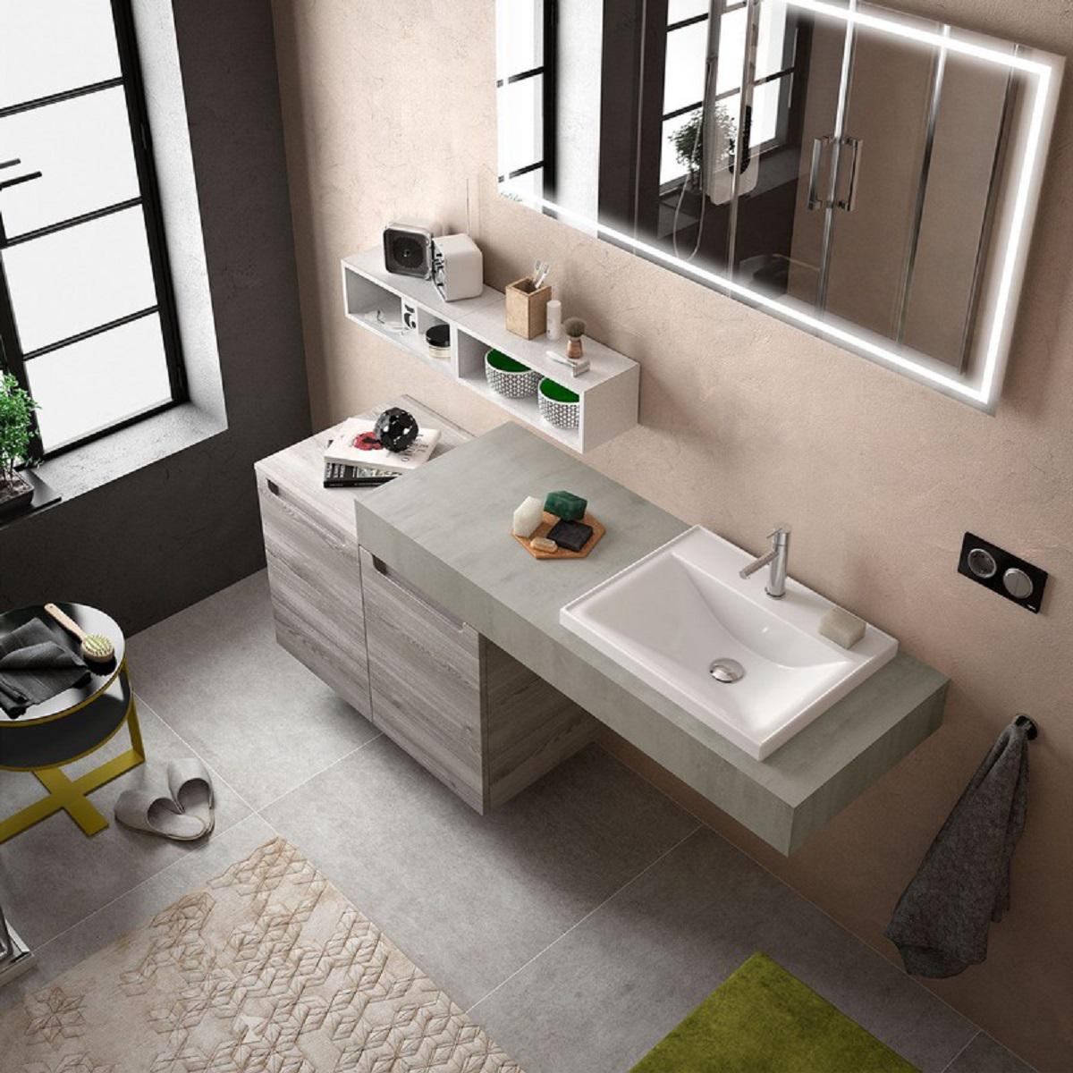 Los mejores materiales para la encimera del lavabo del baño 4