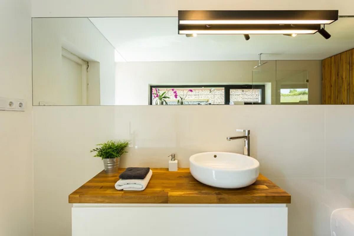 Los mejores materiales para la encimera del lavabo del baño 5