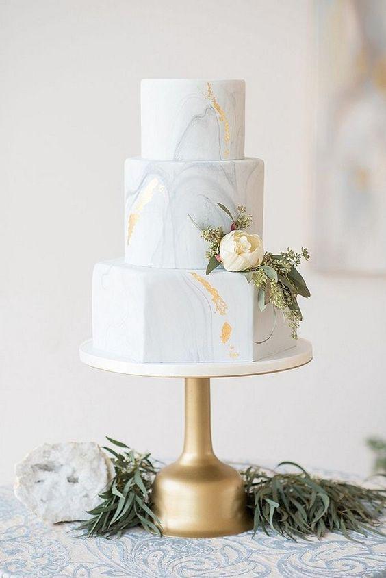 Pasteles con Formas geométricas