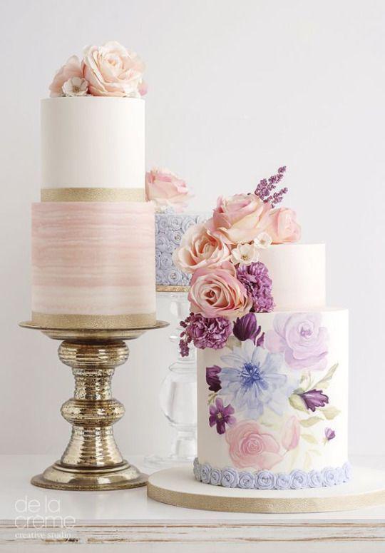 Arte pintado a mano en pasteles
