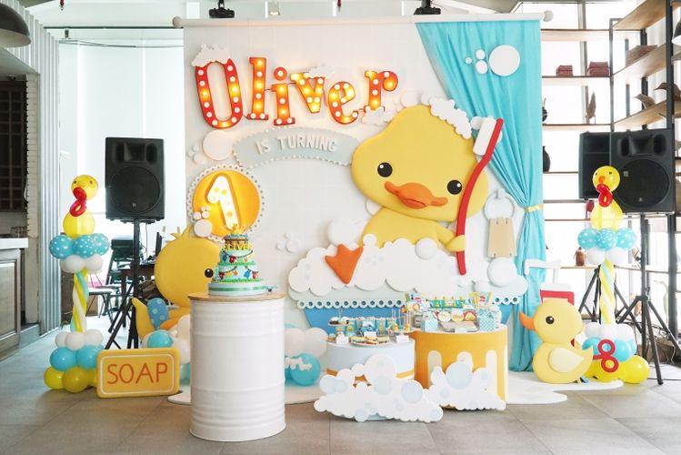 Ideas para baby shower con temática de patito