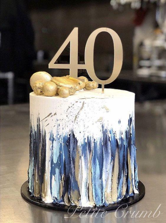 Decoracion de cumpleaños 40 para hombre