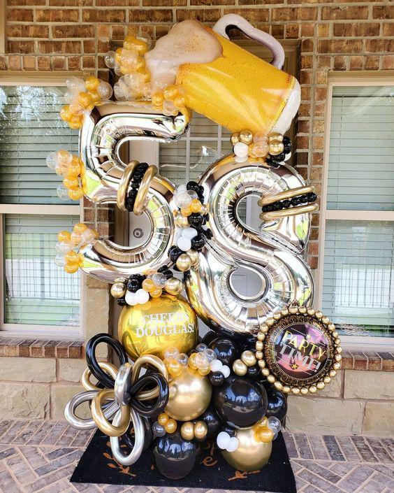 Fiesta temática de 50 años para hombre
