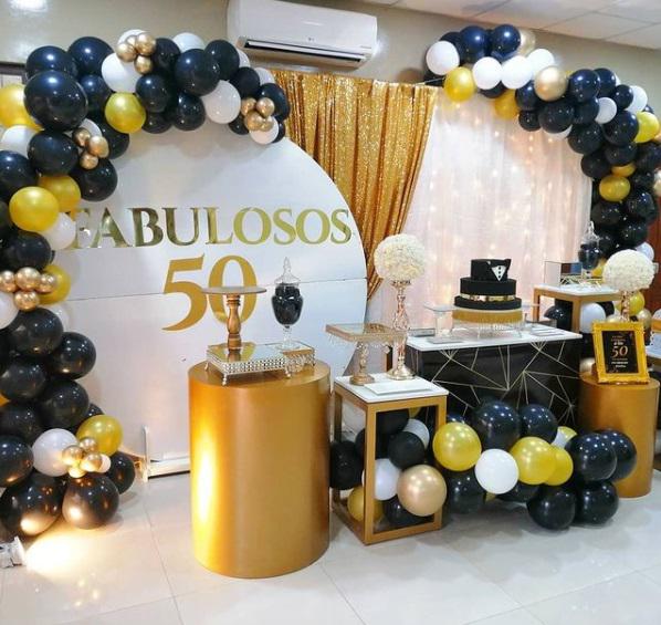 Fiesta temática de 50 años para hombre