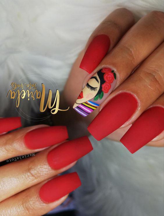 Uñas septiembre mexico