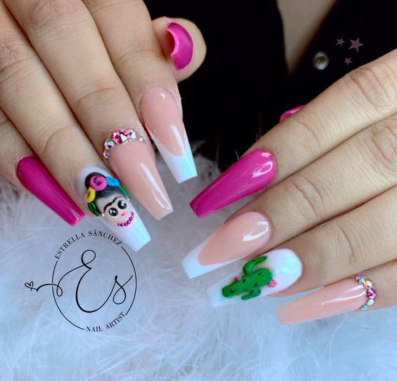 Uñas septiembre mexico