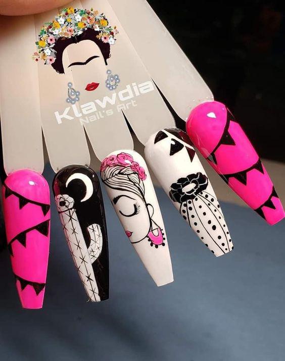 Uñas septiembre mexico