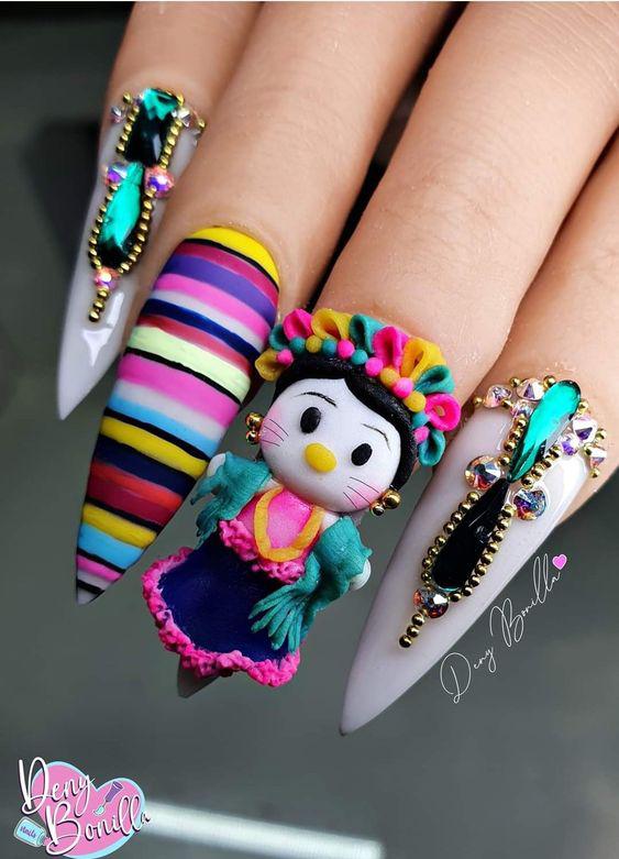 Uñas septiembre mexico