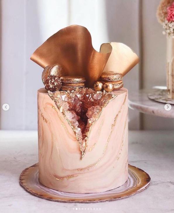 Pasteles modernos en tendencia