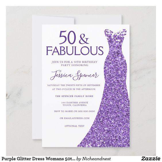 Invitaciones para una fiesta de cumpleaños 50