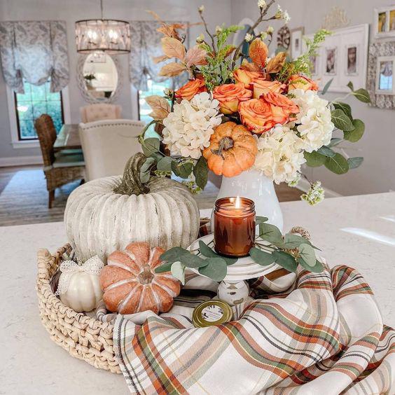 decoracion de otoño para casa