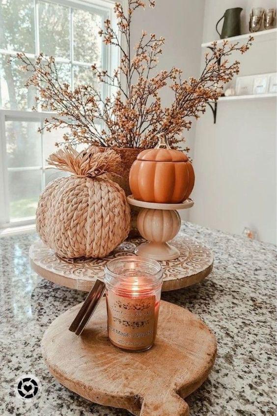 decoracion de otoño para casa