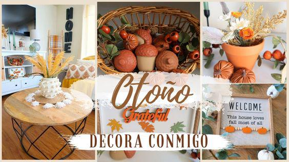 Ideas de decoración de otoño