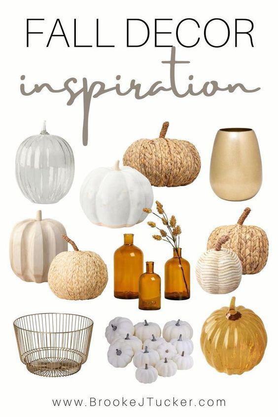 Ideas de decoración de otoño