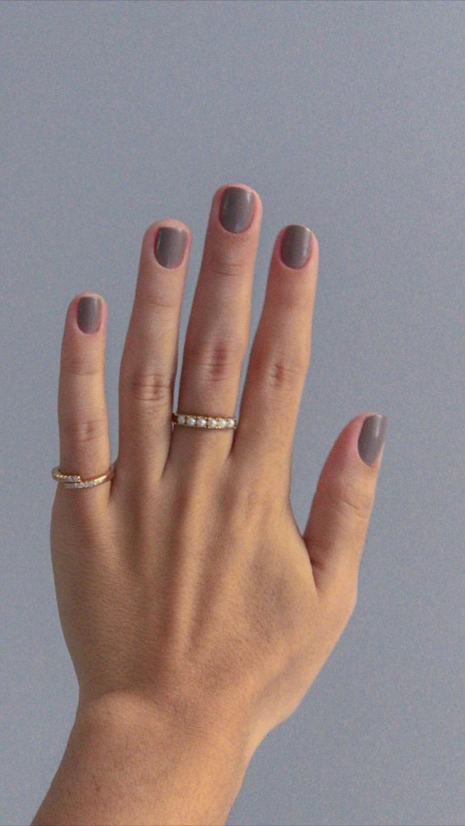 Uñas cortas con gelish