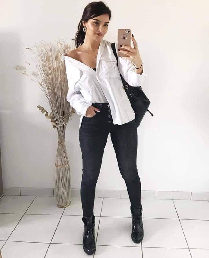 Outfits con pantalón para mujeres maduras